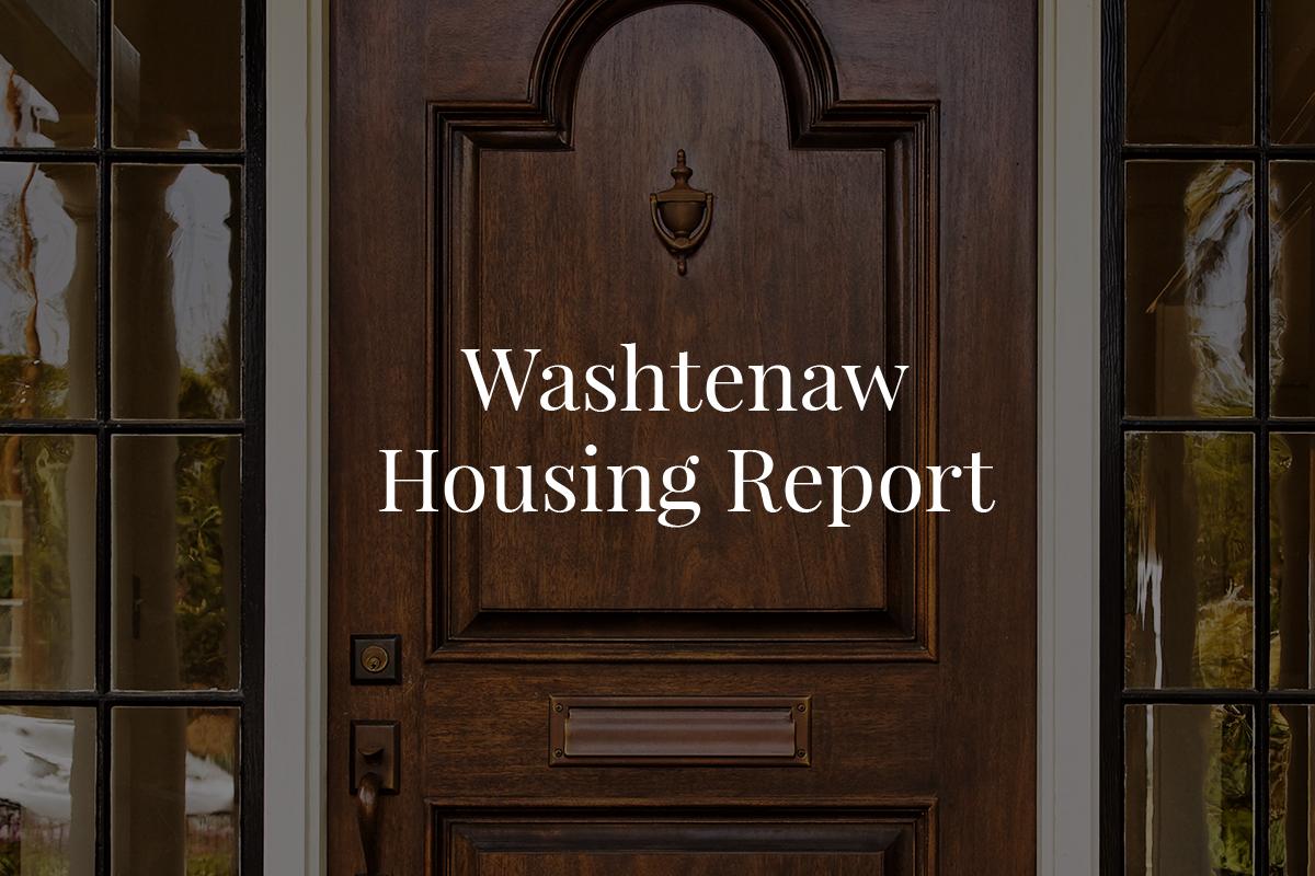 Washtenaw Housing Report